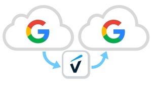 Backing up Google Drive to another Google Drive using VaultMe